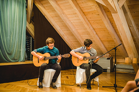 Akustik Gitarrenduo für Events, Hochzeiten und Geburtstage